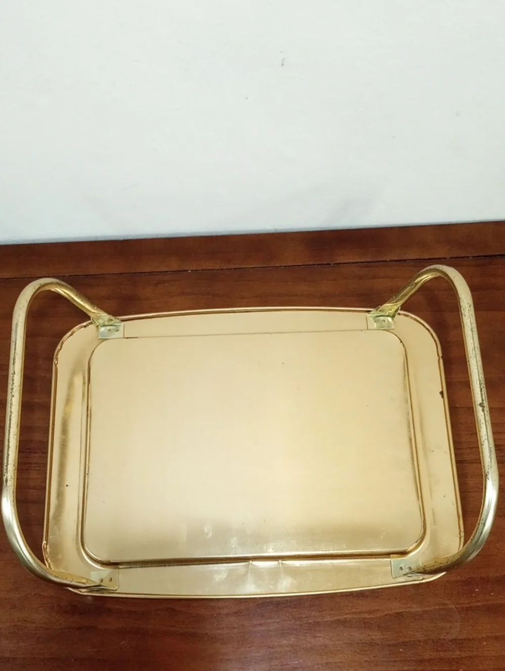 Mid Century Modern Metal Lap Bed TV Tray - Vintage!
